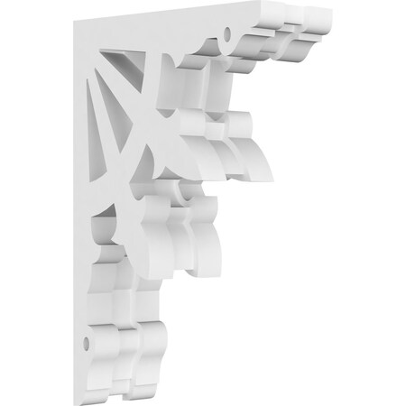 Ekena Millwork Riley Architectural Grade PVC Corbel, 1 7/8"W X 4 1/2"D X 7"H CORP01X04X07RL